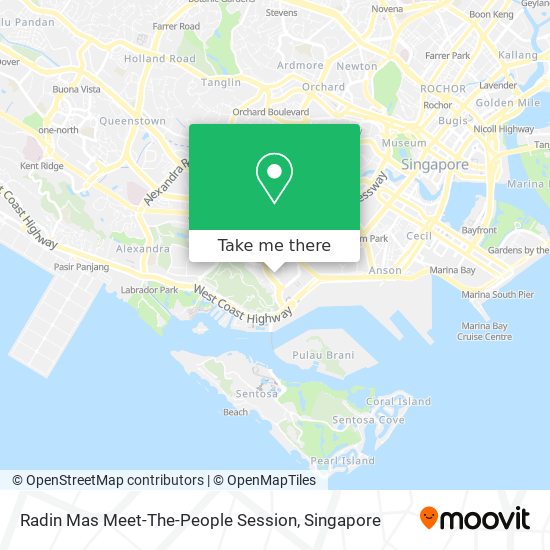 Radin Mas Meet-The-People Session map
