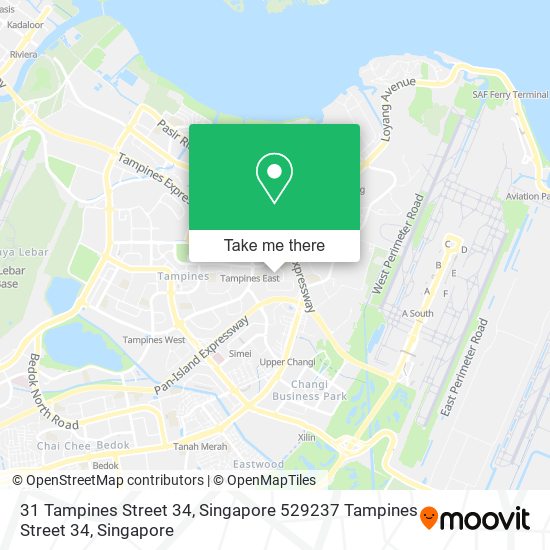 31 Tampines Street 34, Singapore 529237 Tampines Street 34 map