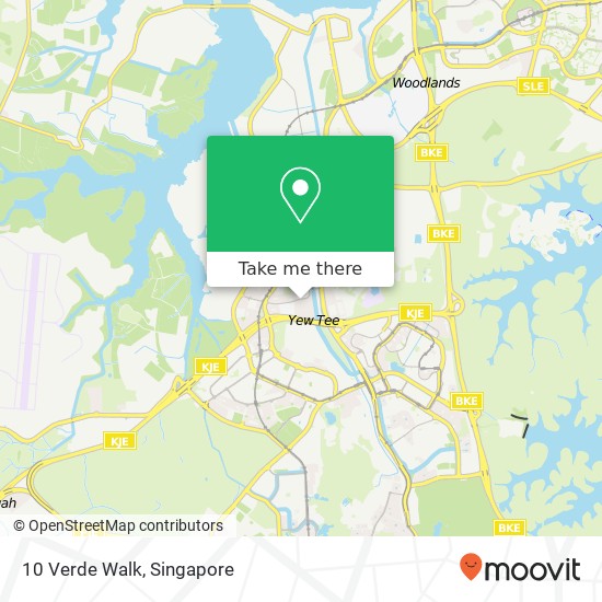 10 Verde Walk map