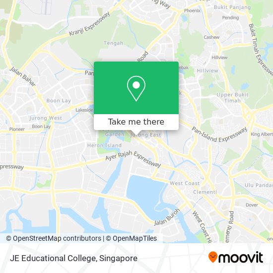 JE Educational College map