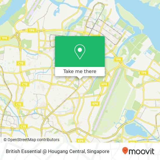 British Essential @ Hougang Central map