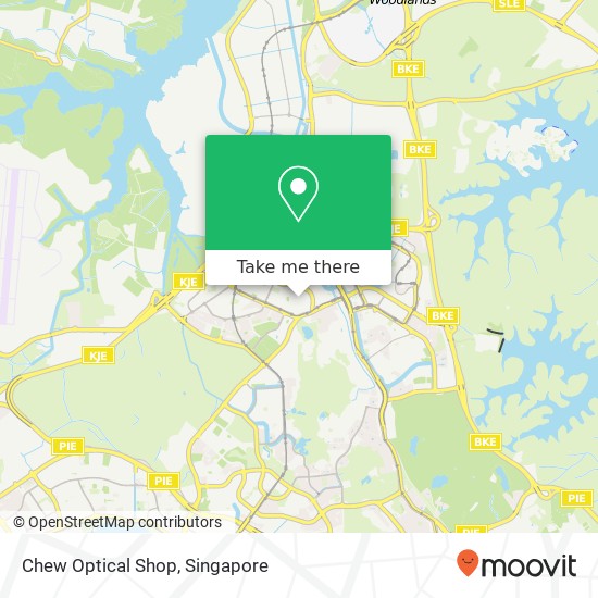 Chew Optical Shop map