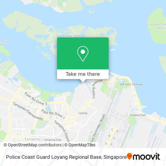 Police Coast Guard Loyang Regional Base地图