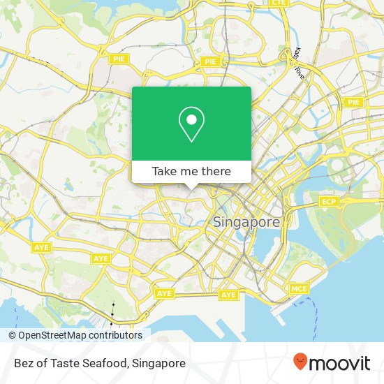 Bez of Taste Seafood map