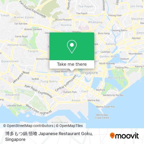 博多もつ鍋 悟喰 Japanese Restaurant Goku map