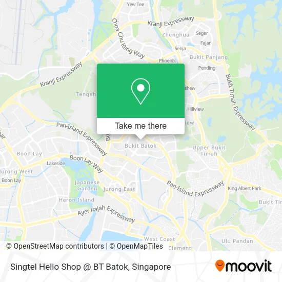 Singtel Hello Shop @ BT Batok地图