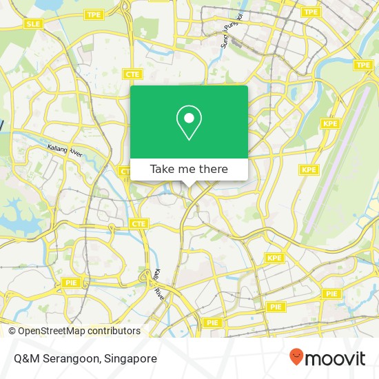 Q&M Serangoon map