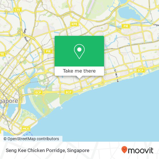 Seng Kee Chicken Porridge map