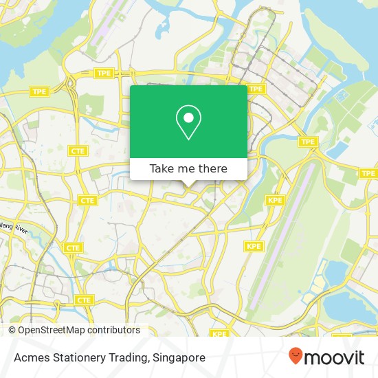 Acmes Stationery Trading map