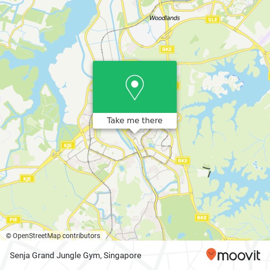 Senja Grand Jungle Gym map