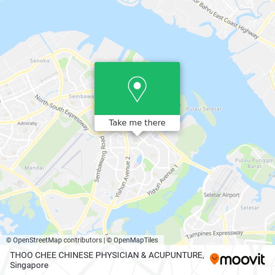 THOO CHEE CHINESE PHYSICIAN & ACUPUNTURE地图