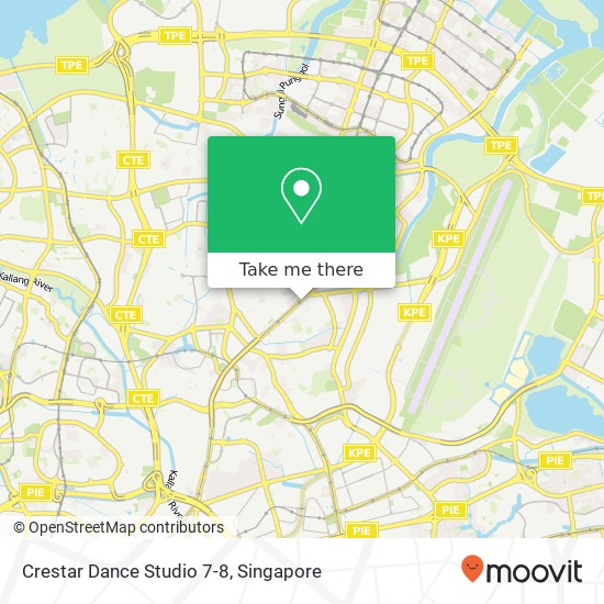 Crestar Dance Studio 7-8地图