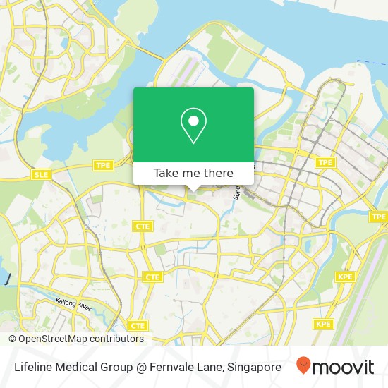 Lifeline Medical Group @ Fernvale Lane map