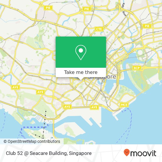Club 52 @ Seacare Building map