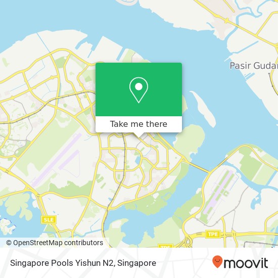 Singapore Pools Yishun N2地图