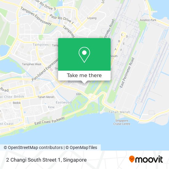 2 Changi South Street 1 map