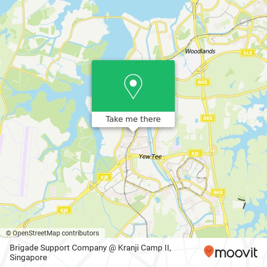 Brigade Support Company @ Kranji Camp II map
