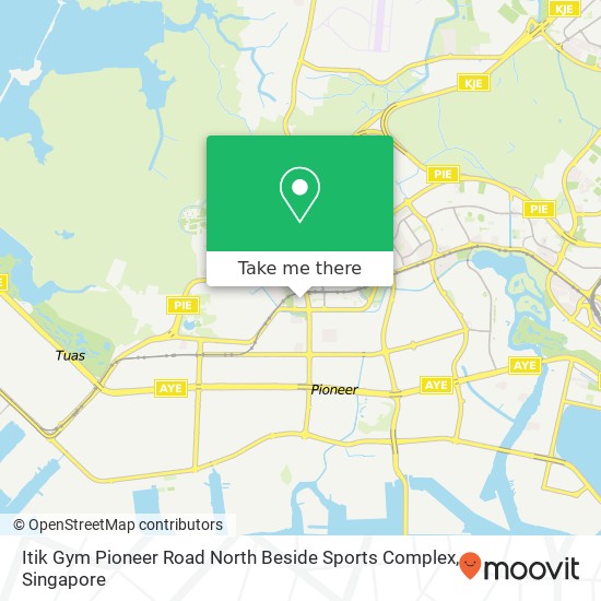 Itik Gym Pioneer Road North Beside Sports Complex map