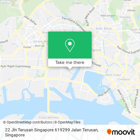 22 Jln Terusan Singapore 619299 Jalan Terusan map