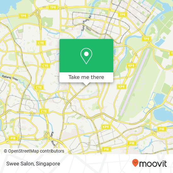 Swee Salon map