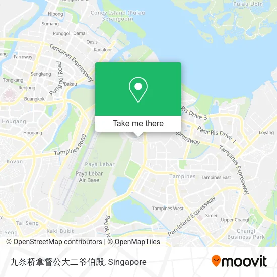 九条桥拿督公大二爷伯殿 map