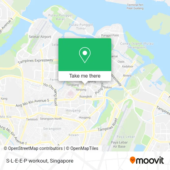 S-L-E-E-P workout map