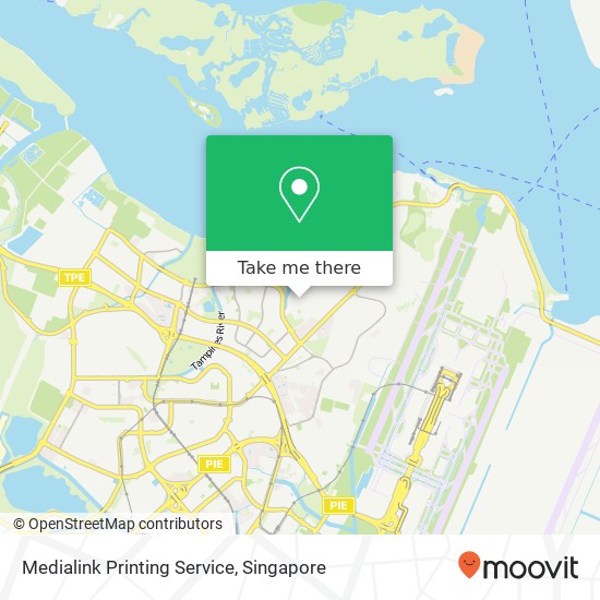 Medialink Printing Service map