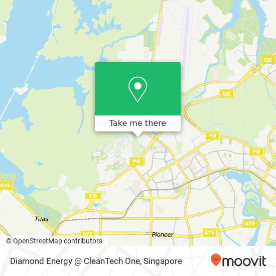Diamond Energy @ CleanTech One map