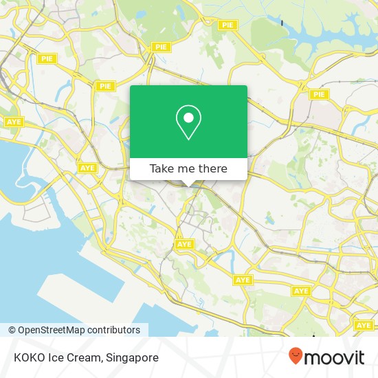 KOKO Ice Cream map