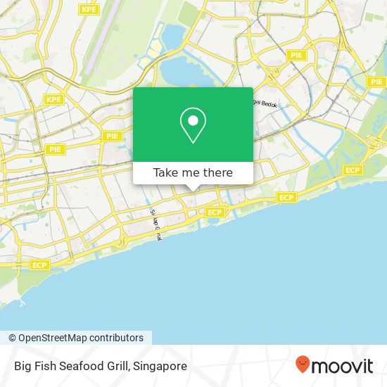 Big Fish Seafood Grill map