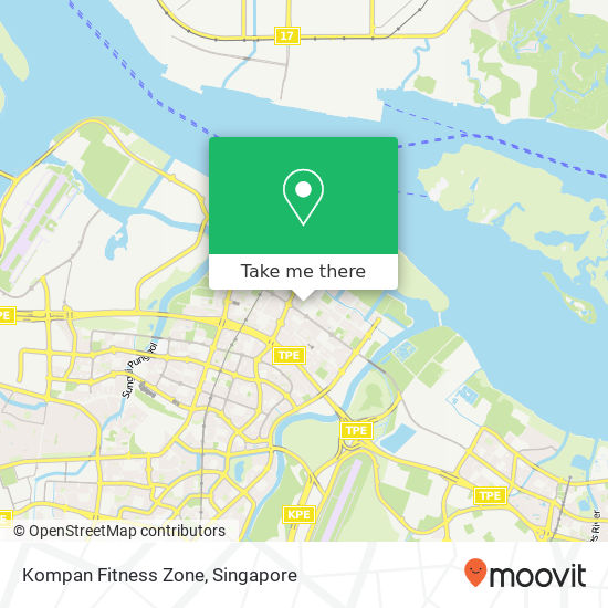 Kompan Fitness Zone map