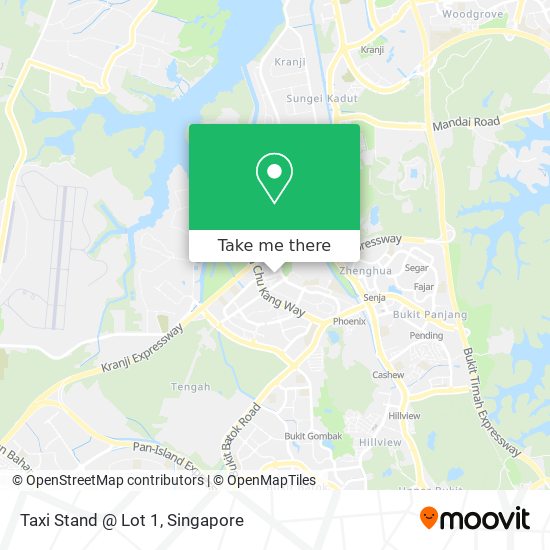 Taxi Stand @ Lot 1 map