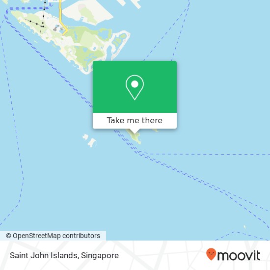 Saint John Islands map
