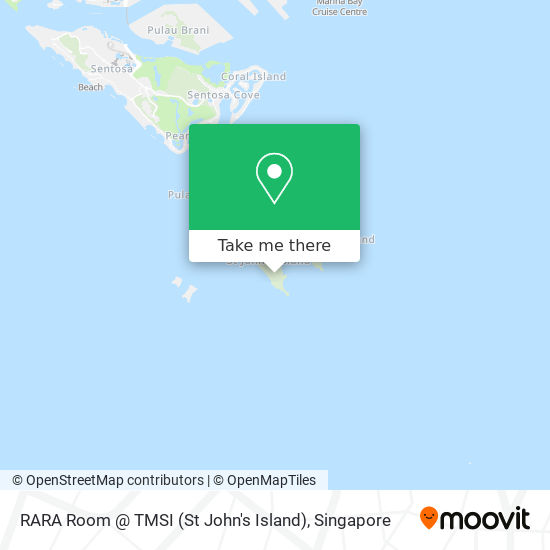 RARA Room @ TMSI (St John's Island) map
