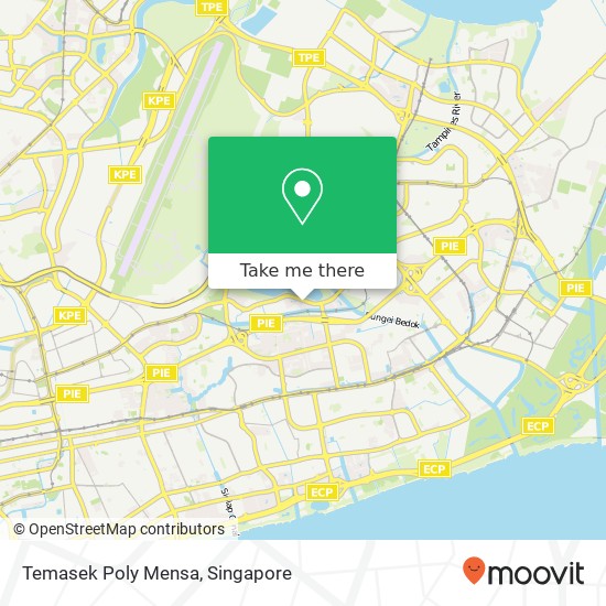 Temasek Poly Mensa map