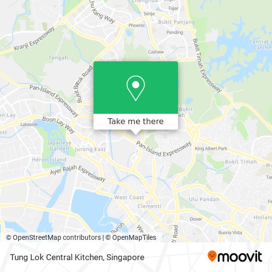 Tung Lok Central Kitchen map