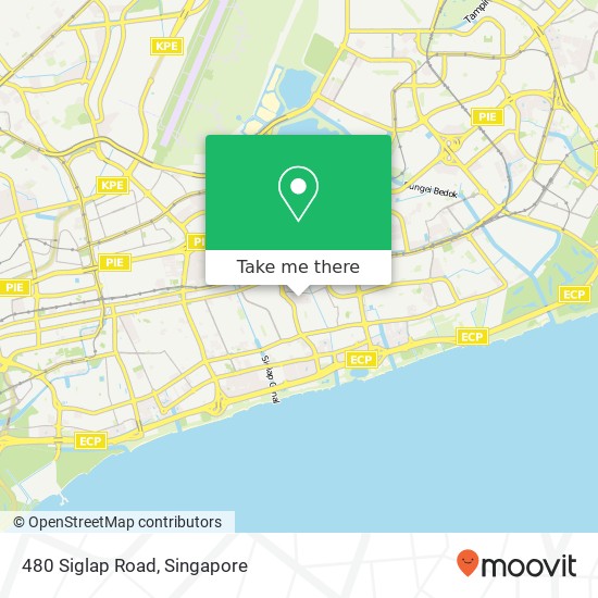 480 Siglap Road map