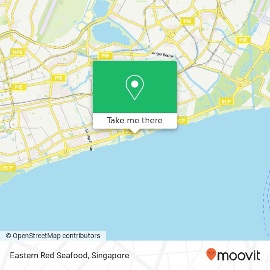 Eastern Red Seafood map