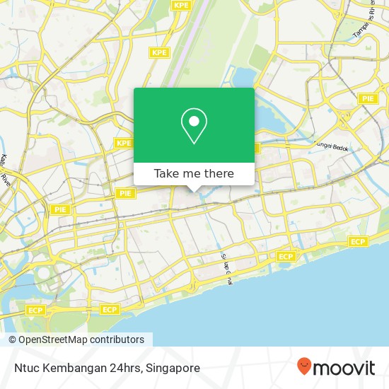 Ntuc Kembangan 24hrs map