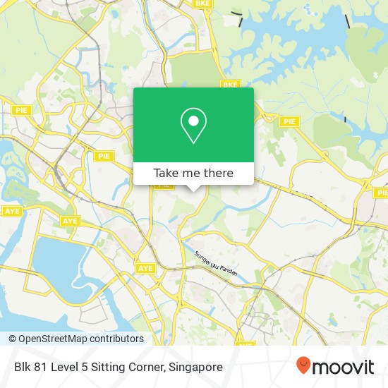 Blk 81 Level 5 Sitting Corner map