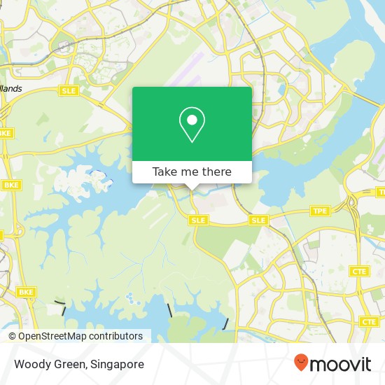 Woody Green地图