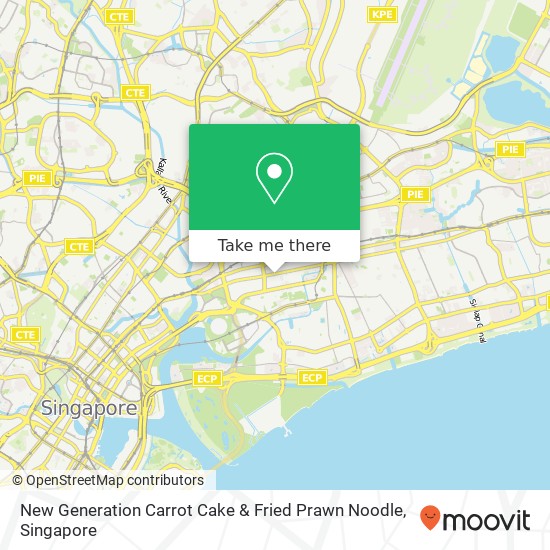 New Generation Carrot Cake & Fried Prawn Noodle map