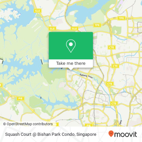 Squash Court @ Bishan Park Condo map