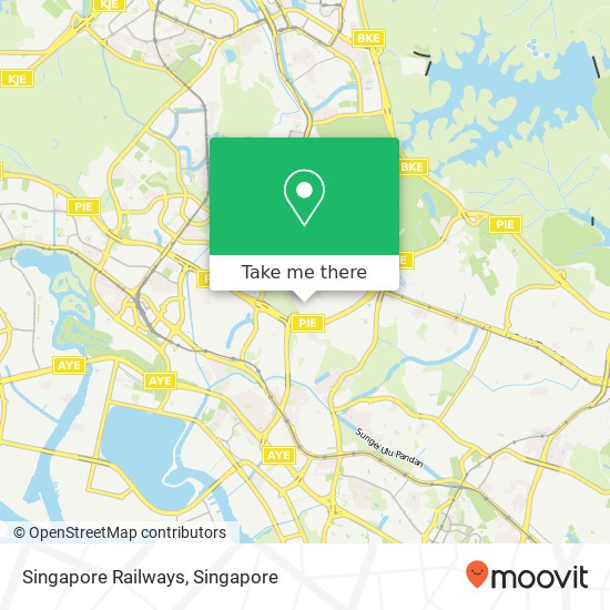 Singapore Railways地图