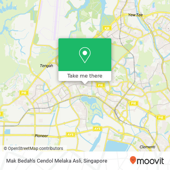 Mak Bedah's Cendol Melaka Asli地图