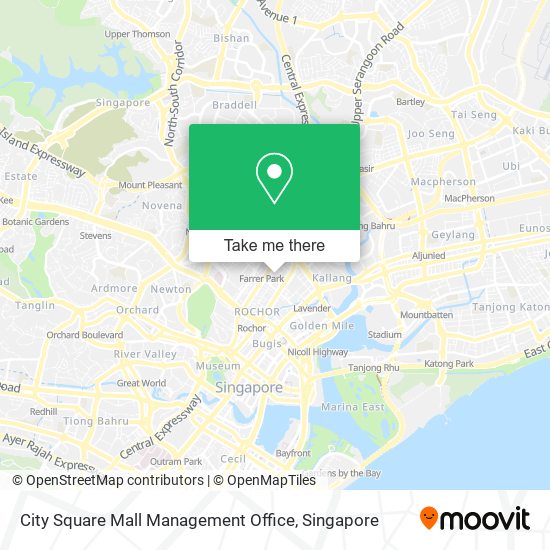 City Square Mall Management Office map