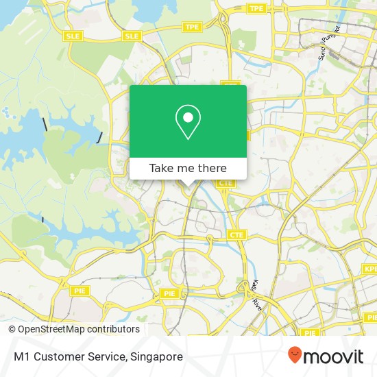 M1 Customer Service地图