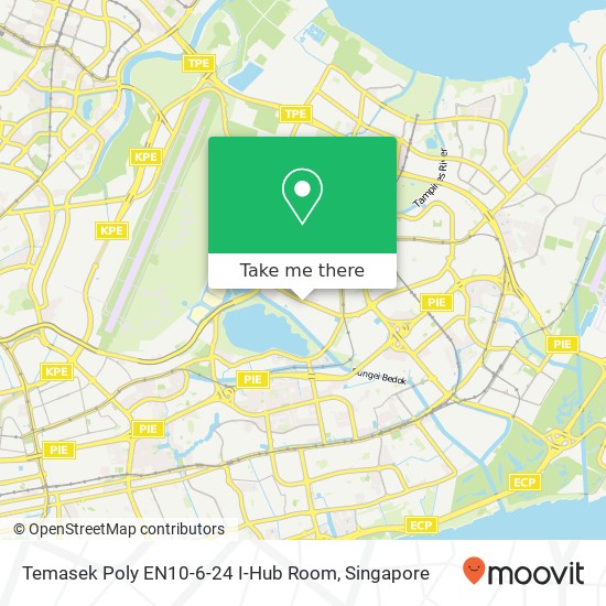 Temasek Poly EN10-6-24 I-Hub Room地图