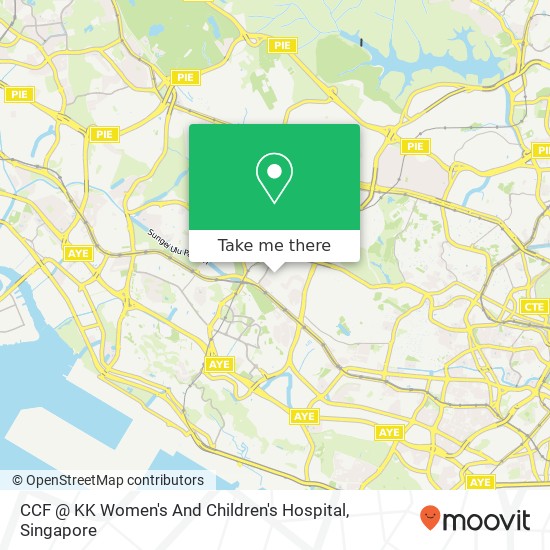 CCF @ KK Women's And Children's Hospital地图