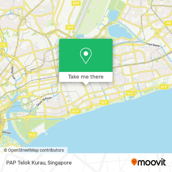 PAP Telok Kurau地图